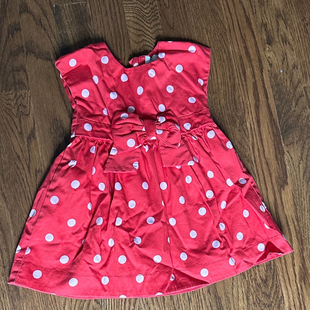Kate Spade Coral Dress with White Dots